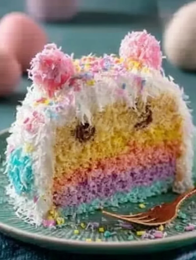 Easy Easter Bunny Cake