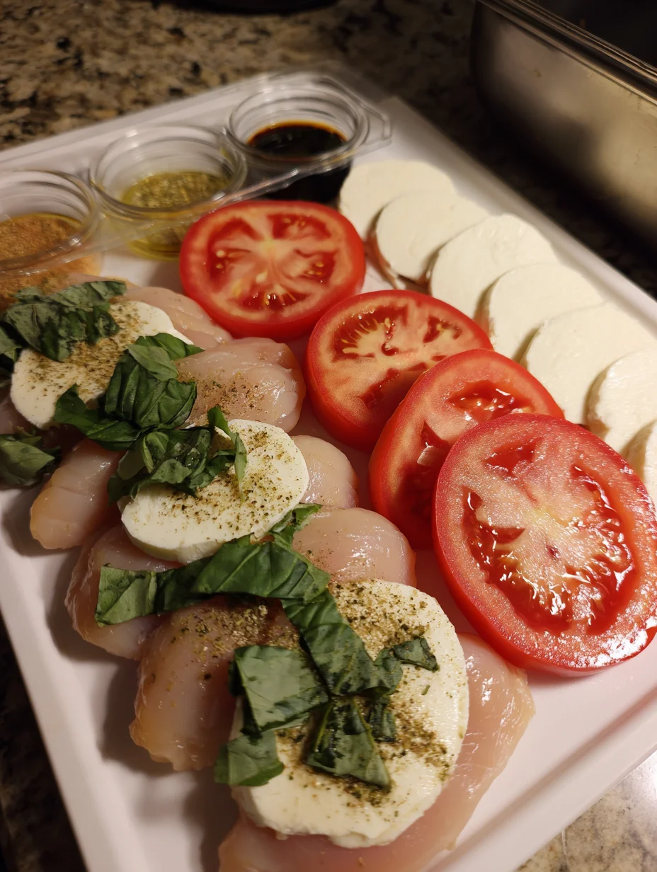 Grilled Chicken Caprese