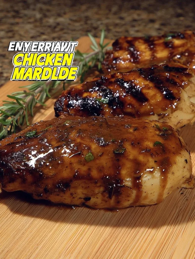 The BEST EVER Grilled Chicken Marinade