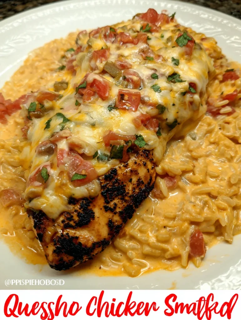 Queso Smothered Chicken